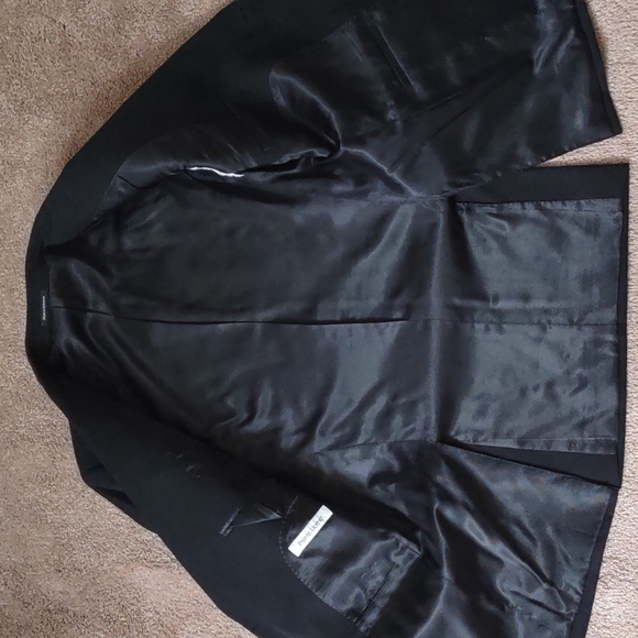 Pronto Uomo Black Suit Jacket and Slacks - Picture 2 of 7
